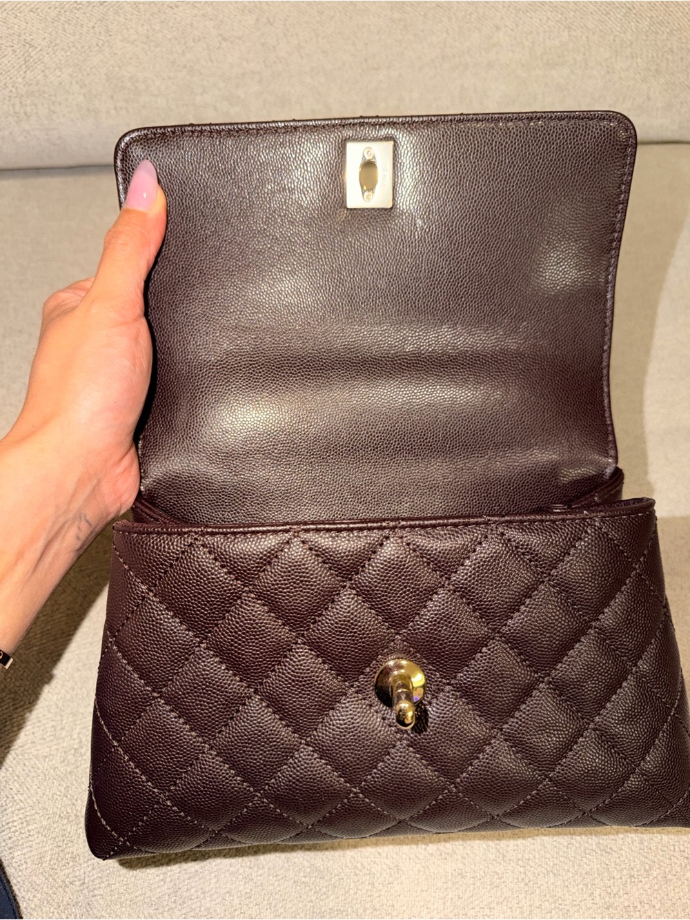 Chanel Top Handle Bag - Picture 2 of 6